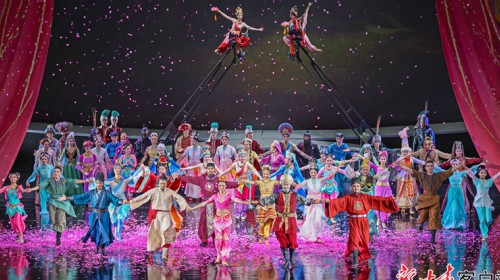 經(jīng)典再現(xiàn)，2025年新版《絲路花雨》驚艷亮相甘肅大劇院